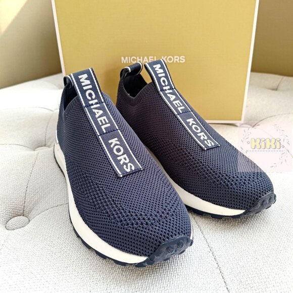 Michael Kors Bodie Knit Slip-On Sneaker navy blue 49S5BDFP1D - Picture 4 of 10